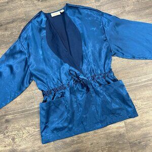 Vintage Victoria Secret‎ Gold Label Babydoll Robe Short Women Size Medium (40)